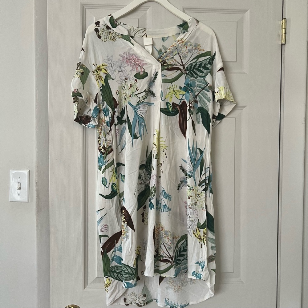 H&M Tunic Shirt Dress Size 4 - Picture 2 of 9